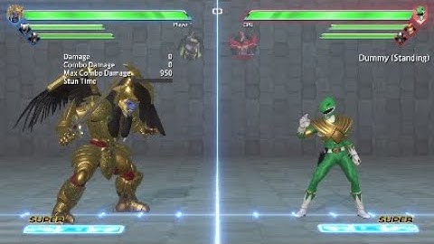 Power Rangers BFTG - Goldar Combo Video