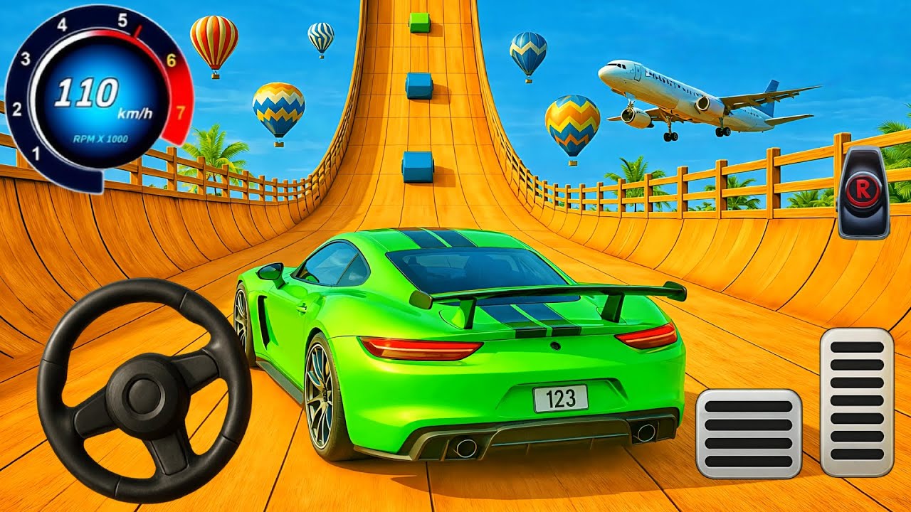 GT Car Stunt Master Simulator – Impossible Mega Ramp Race 3D Challenge – Android Gameplay 2026