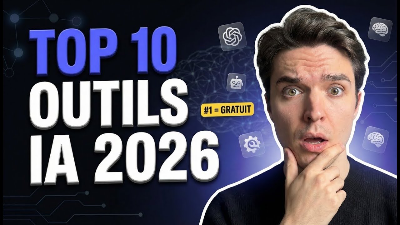 J'ai classé les 10 meilleurs outils IA pour 2026