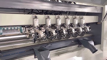 NC thin blade slitter scorer machine changing order in 1-2 seconds only!!!