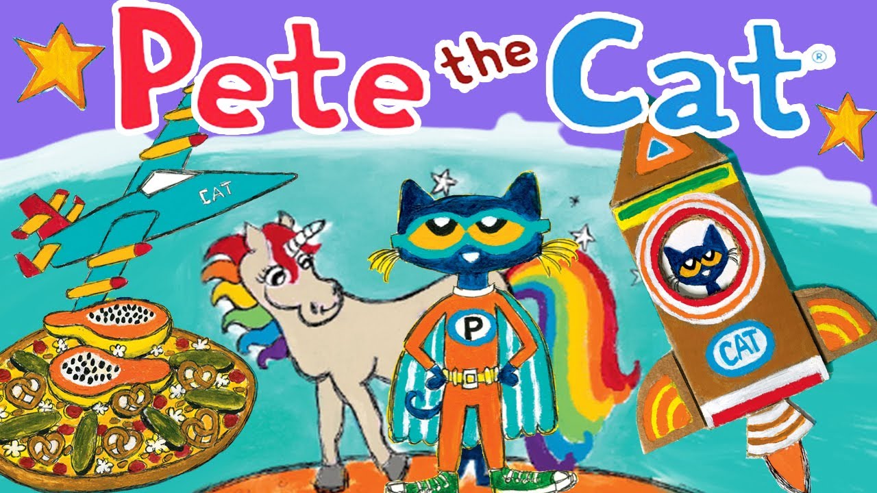 Pete The Cat's Groovy Imagination Short Collection | Read Aloud Story Book | KittyCatCollection