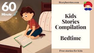 Bedtime Compilation 60 mins - Stories for Kids to Go to Sleep (Animated Bedtime Story) |Storyberries