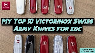 10 Best Victorinox Swiss Army Knives For EDC?!