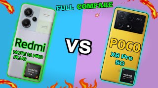 Poco X6 Pro Vs Redmi note 13 pro plus || Full Compare
