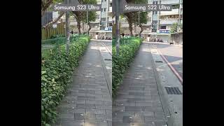 Samsung S23 Ultra vs Samsung S22 Ultra video test_FHD/30fps_Stabilization