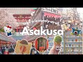Japanese Travel Alone in Asakusa /Enjoy shopping and street food✨ /Sensoji Temple /Sanrio shop