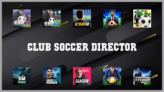 Top 10 Club Soccer Director Android Apps screenshot 1