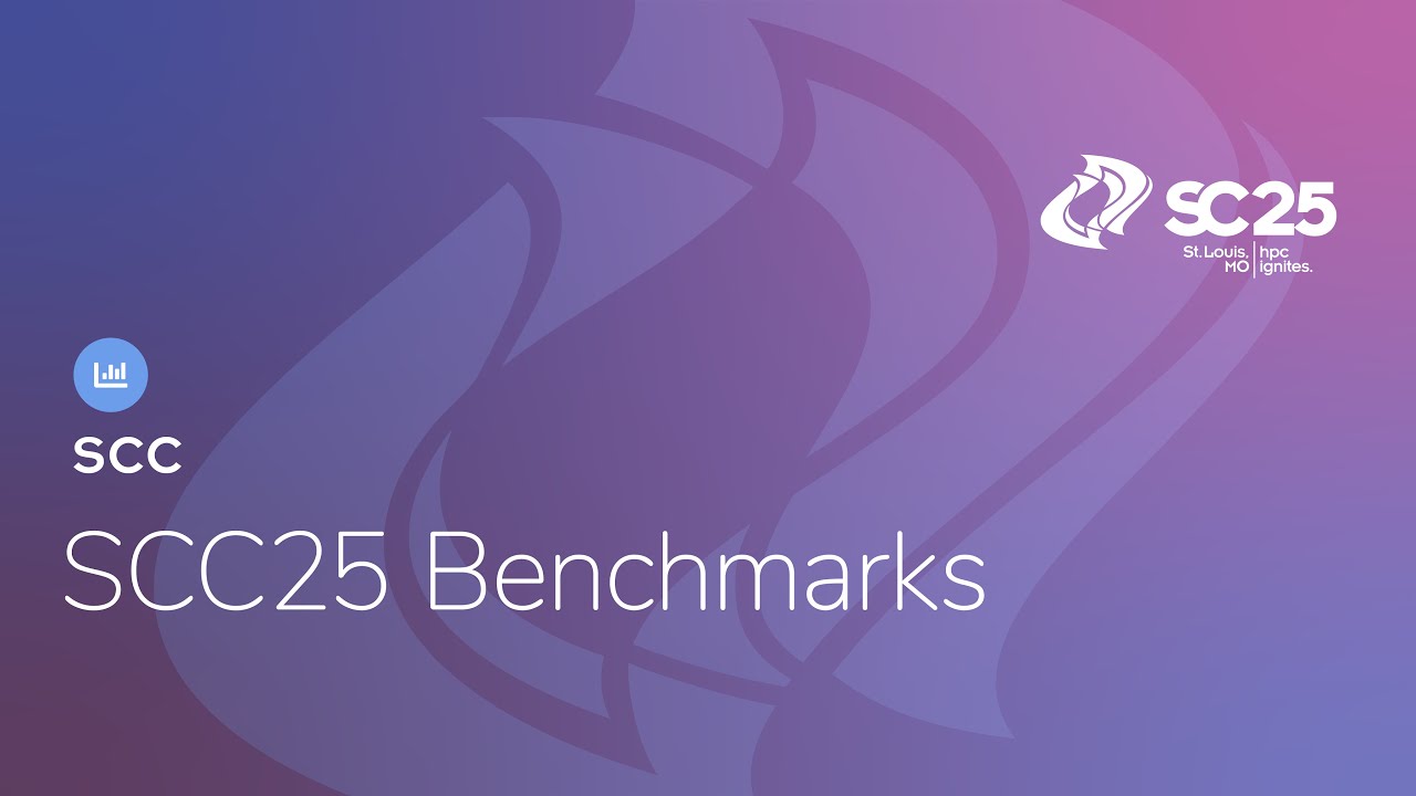 SC25 SCC Webinar: Benchmarks