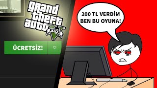 200 TL GTA 5 ALDIKTAN SONRA ÜCRETSİZ OLMASI NE HİSSETTİRİR