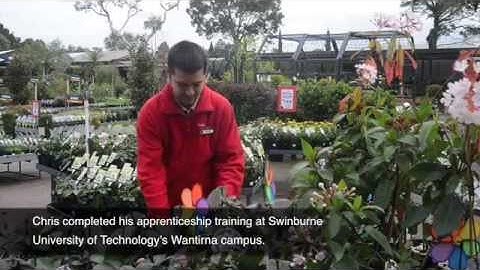 Chris Henbery, Apprentice Nursery worker