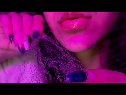 [ASMR - No Talking] 👄 Crispy Mouth sounds + web pulling 🕸
