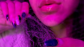 [ASMR - No Talking] 👄 Crispy Mouth sounds + web pulling 🕸