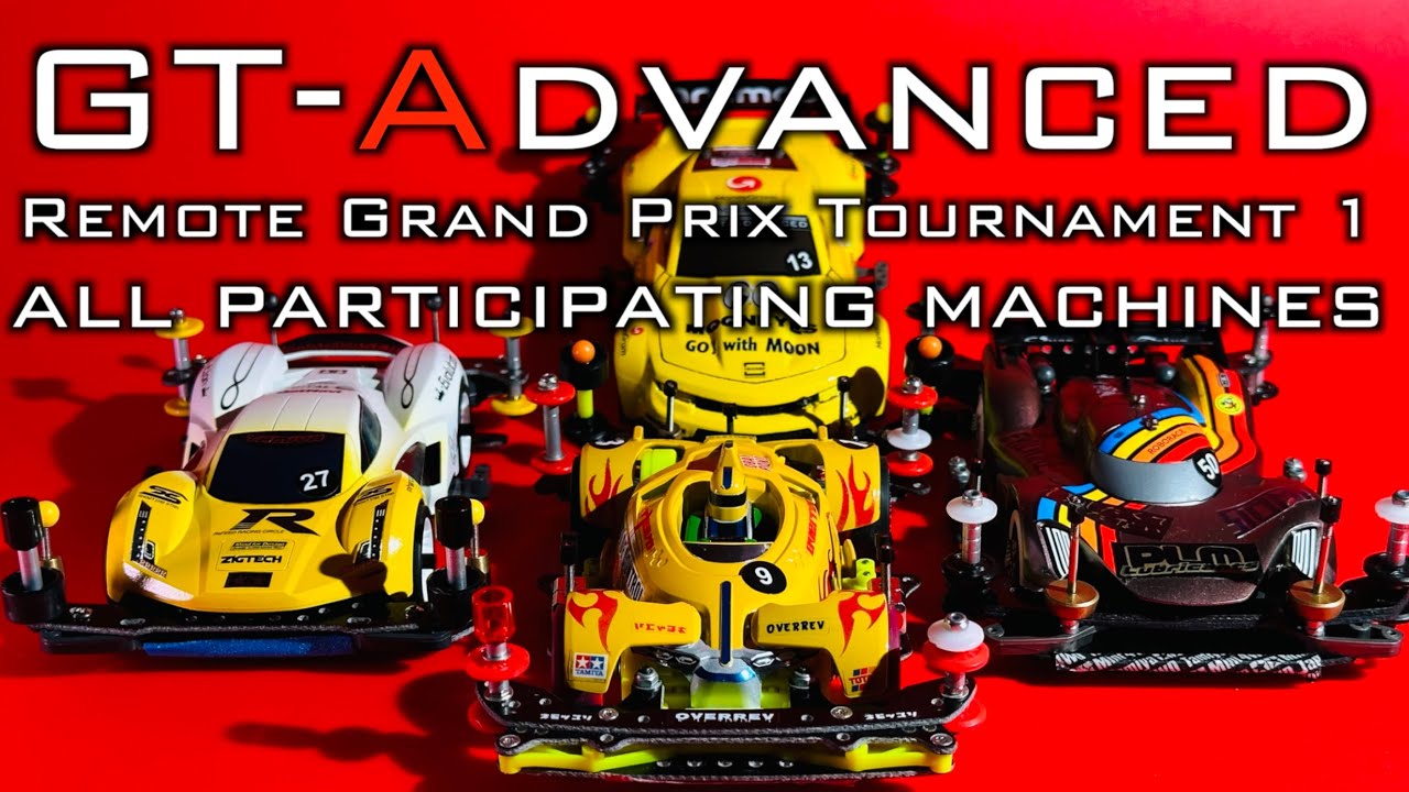 ミニ四駆】「GTアドバンスリモートGP1全マシン紹介！」 - YouTube