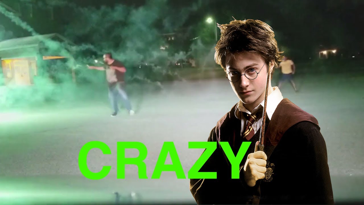 ROMAN CANDLE FIGHT HARRY POTTER STYLE YouTube