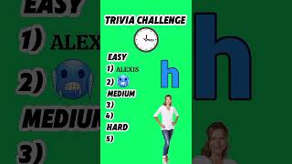 Name a girls name that starts with the letter A. #quiz #riddle #triviachallenge #unitedstates
