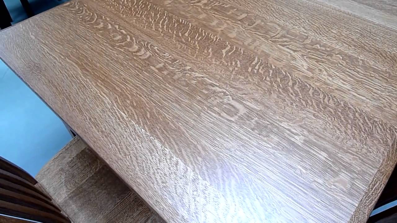 Amish Furniture Wood Type Quarter Sawn White Oak Youtube