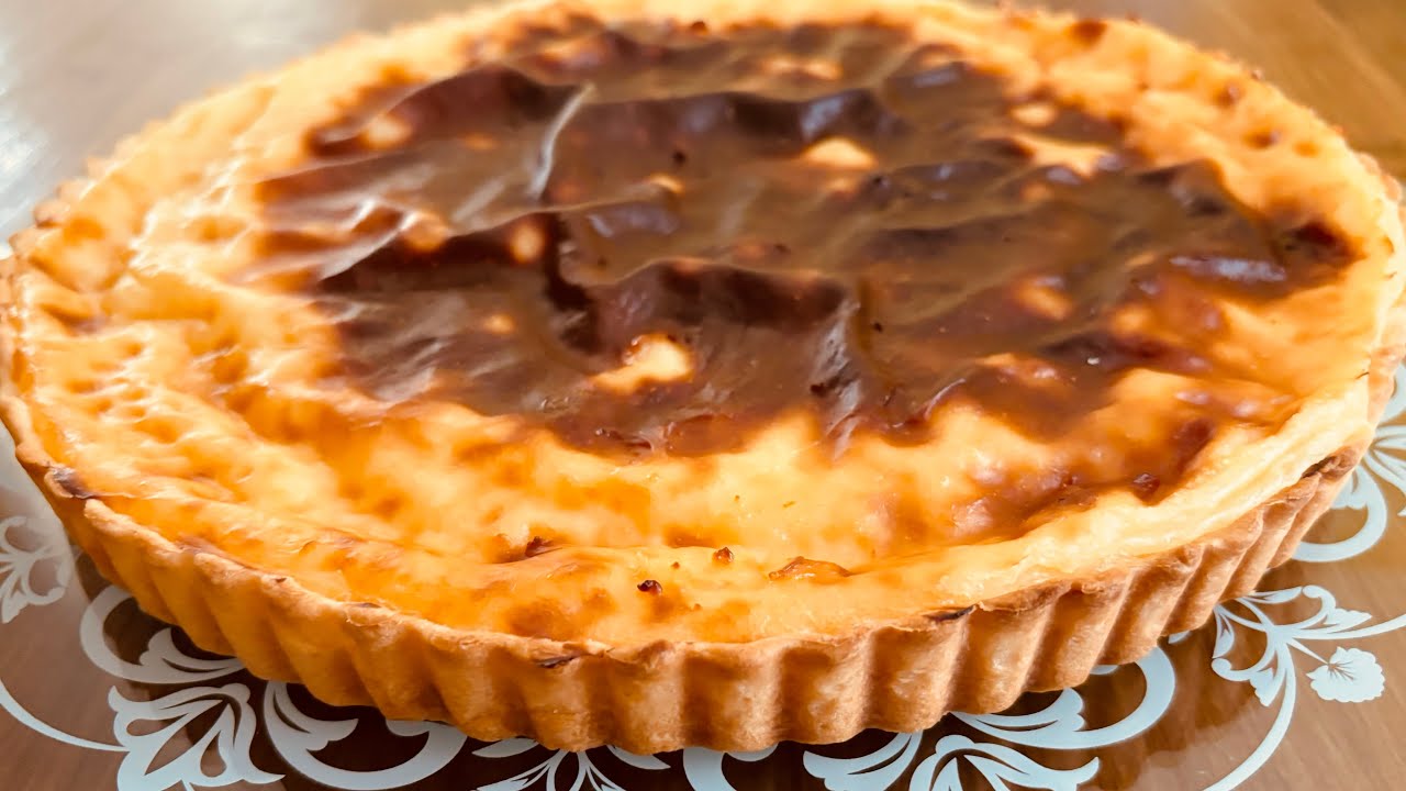 TARTE DE PASTEL DE NATA( TARTE FLAN )
