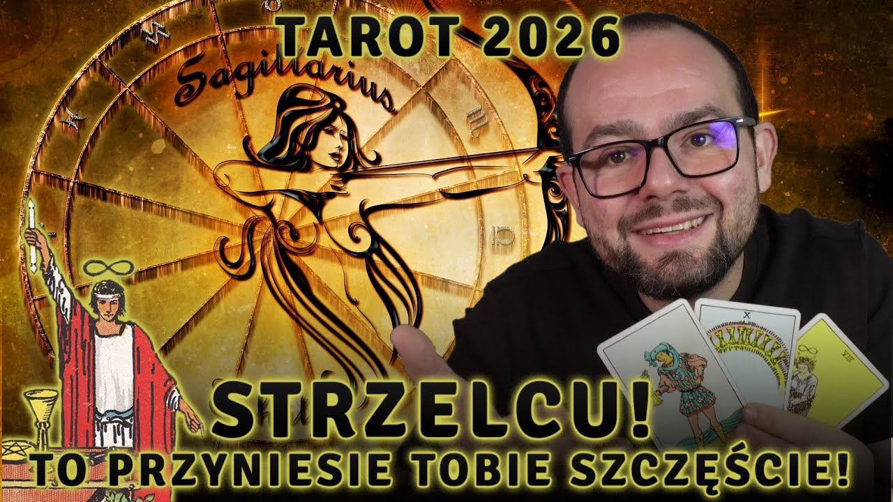 STRZELEC 2026 Zupełnie NOWE Powody do SZCZĘŚCIA! ♐️ Horoskop Roczny Strzelec 2026 Tarot