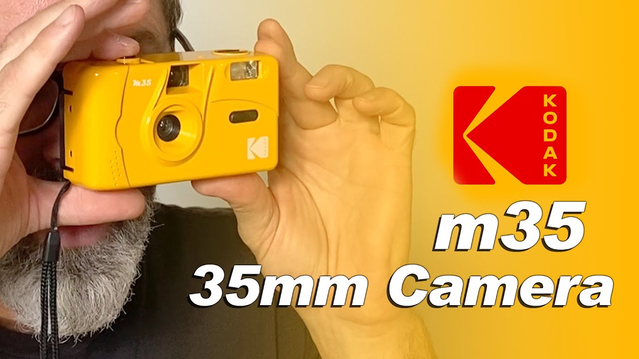Cámara de película Kodak M35 de 35 mm con flash Paraguay
