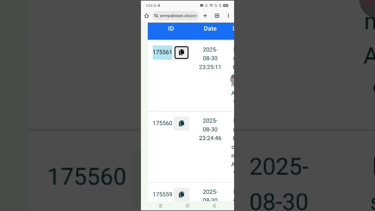 SMMPakistani.click Order history and issue address  krna ka tarika .