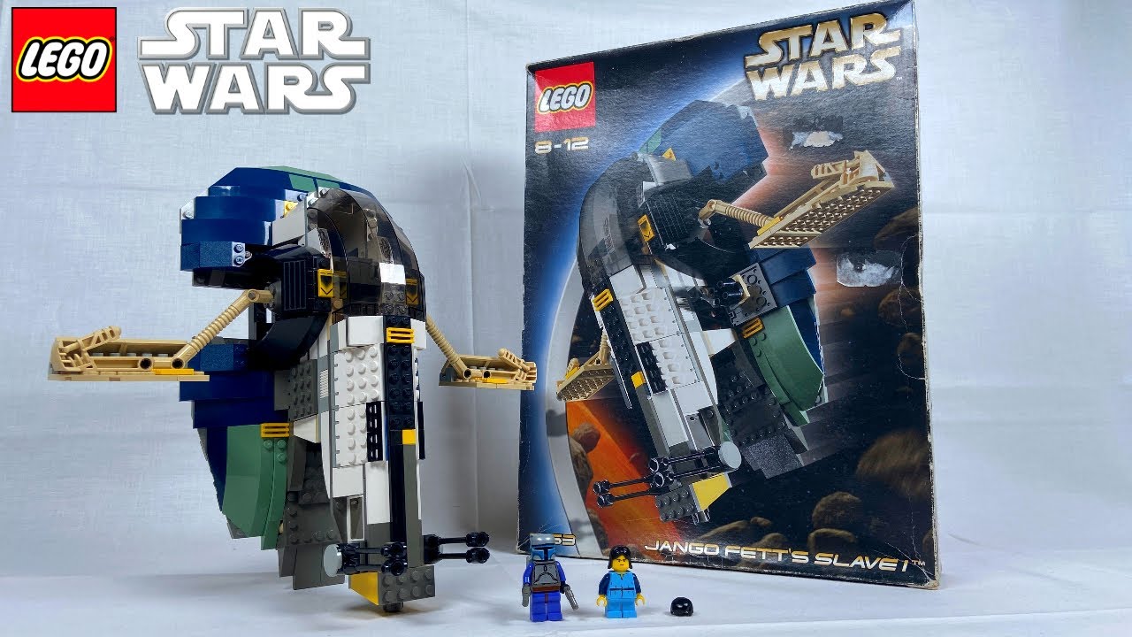 Massig Funktionen mit gerade mal 360 Teilen: LEGO Star Wars "Jango Fett's Slave I" Review | Set 7153