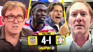 "I WAS AMAZED!" talkSPORT REACT to the USA Thumping Paraguay 4-1 in their World Cup Opener! Profile
