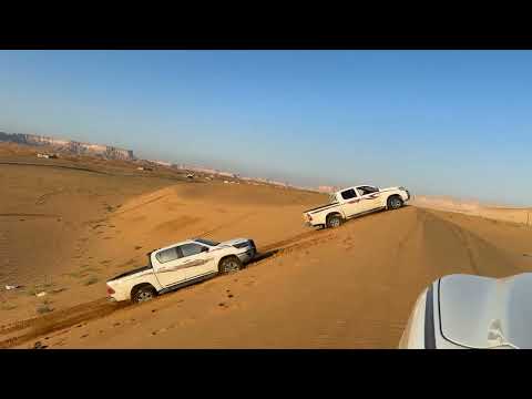 تحدي تطعيس هايلوكس 2014 بنزين و 2024 ديزل