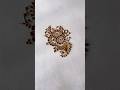 Beautiful floral design || #hennadesign #mehendi #henna #youtubeshorts