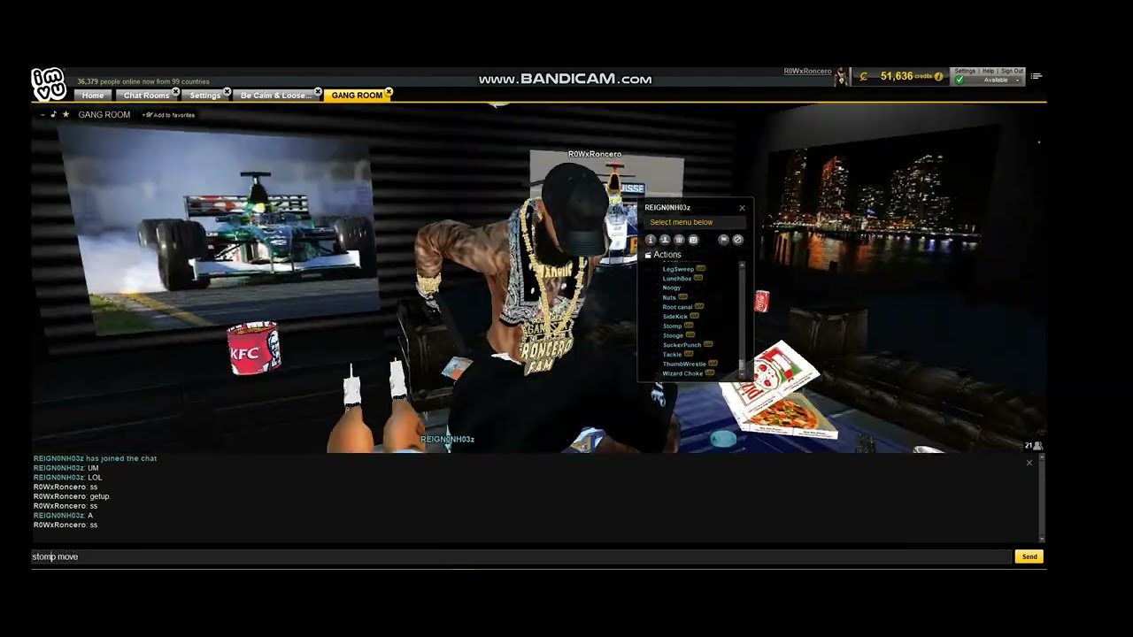 IMVU.STOMPING On ZTG, IKYFL, BH, BBW, LAW, PURGE, REGI0N0NH03z