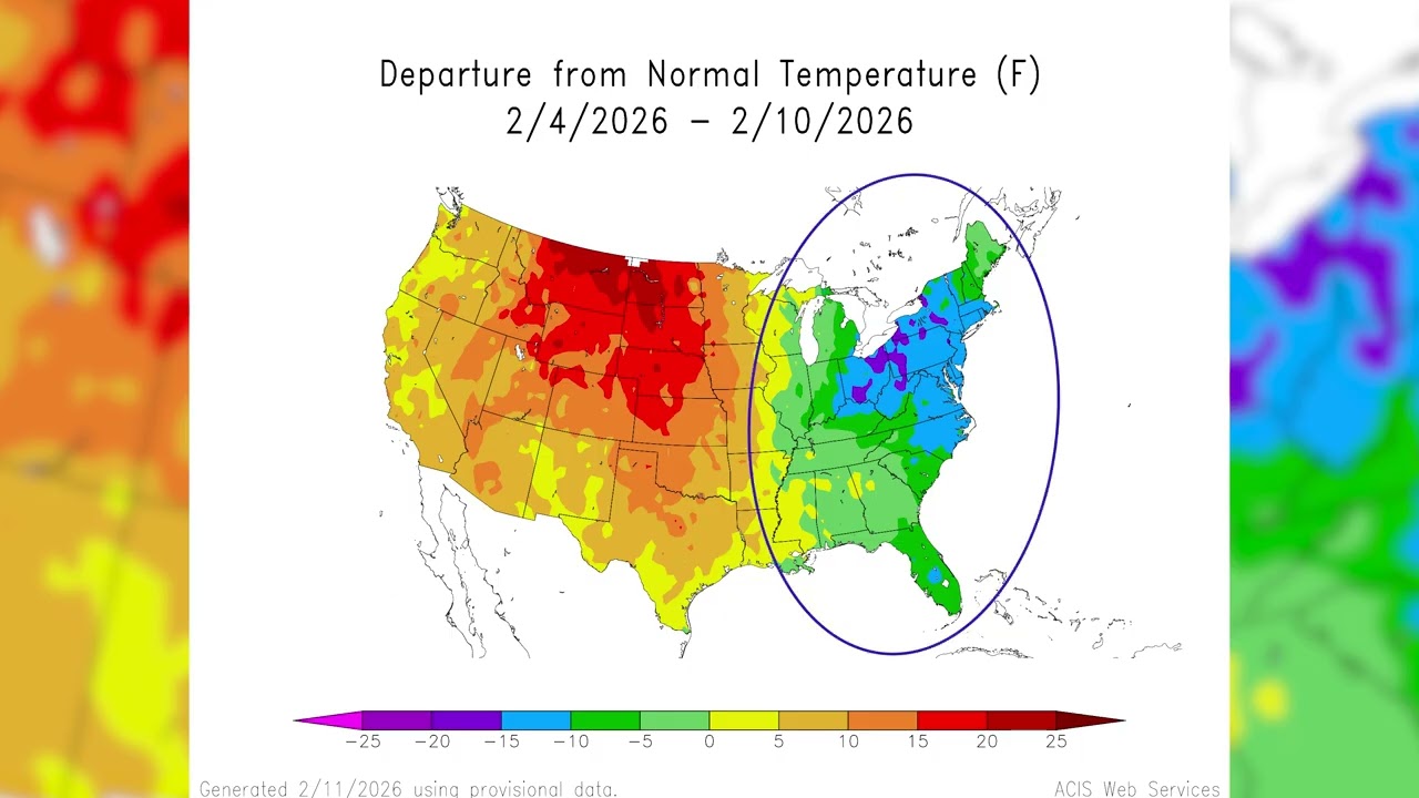 US Drought Monitor February 12, 2026