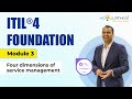 ITIL® 4 Foundation Module 3 | Four Dimensions of Service Management