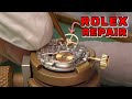 Watchmaking Magic! Rolex Balance Wheel Repair...WOW!