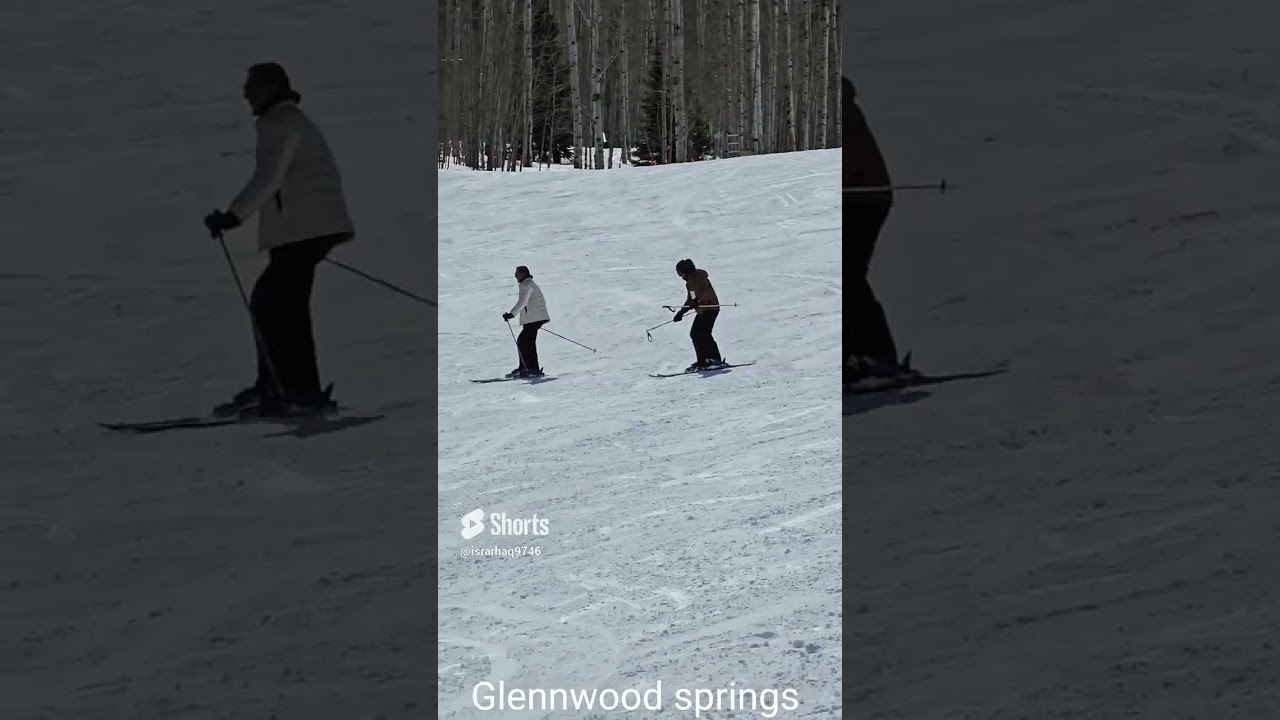 Carving through pristine slopes in Glenwood Springs, where every turn reveals the  Sunlight Mountain