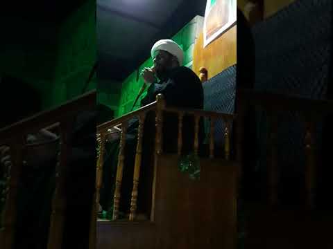 سماحة الشيخ صفاء الطائي في بابل المحاويل حي النور