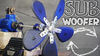 How to Make a Rotary SubWoofer