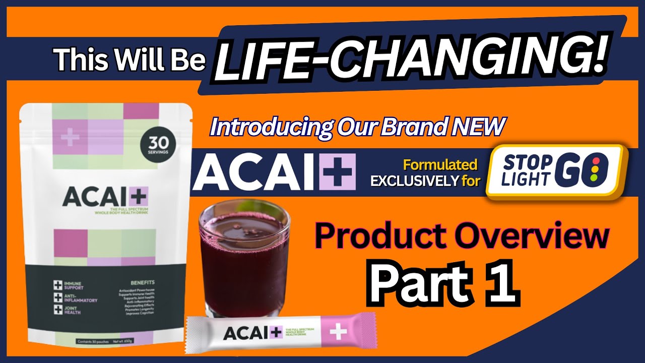 StopLightGO Acai Plus Overview PART 1