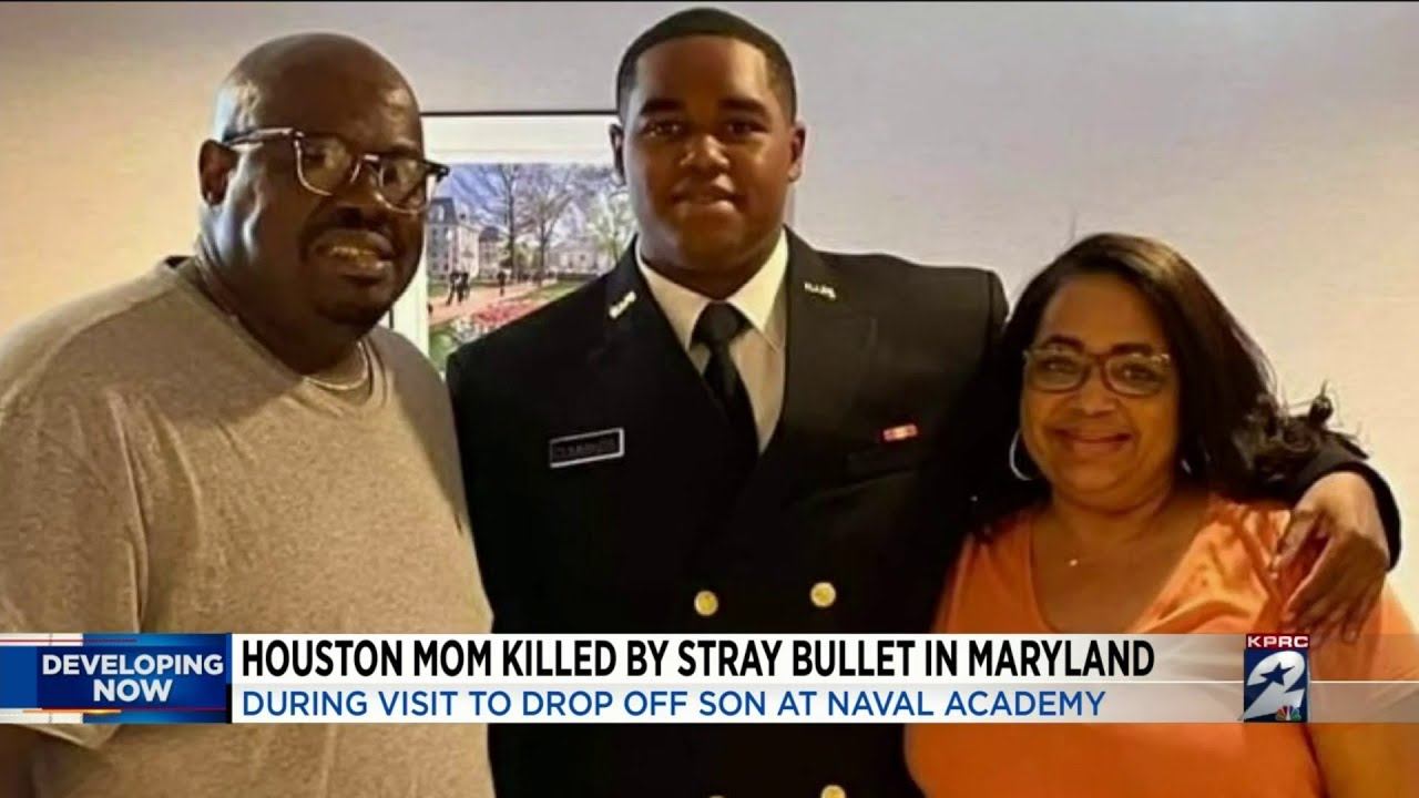Houston mom killed by stray bullet in Maryland - YouTube