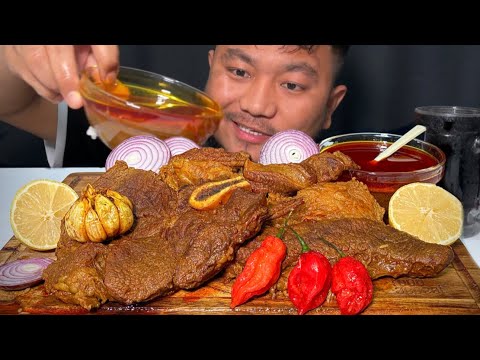 After 8 Months… I’m Back with a Pan-Cooked Steak & 3 King Chillies🌶️🔥