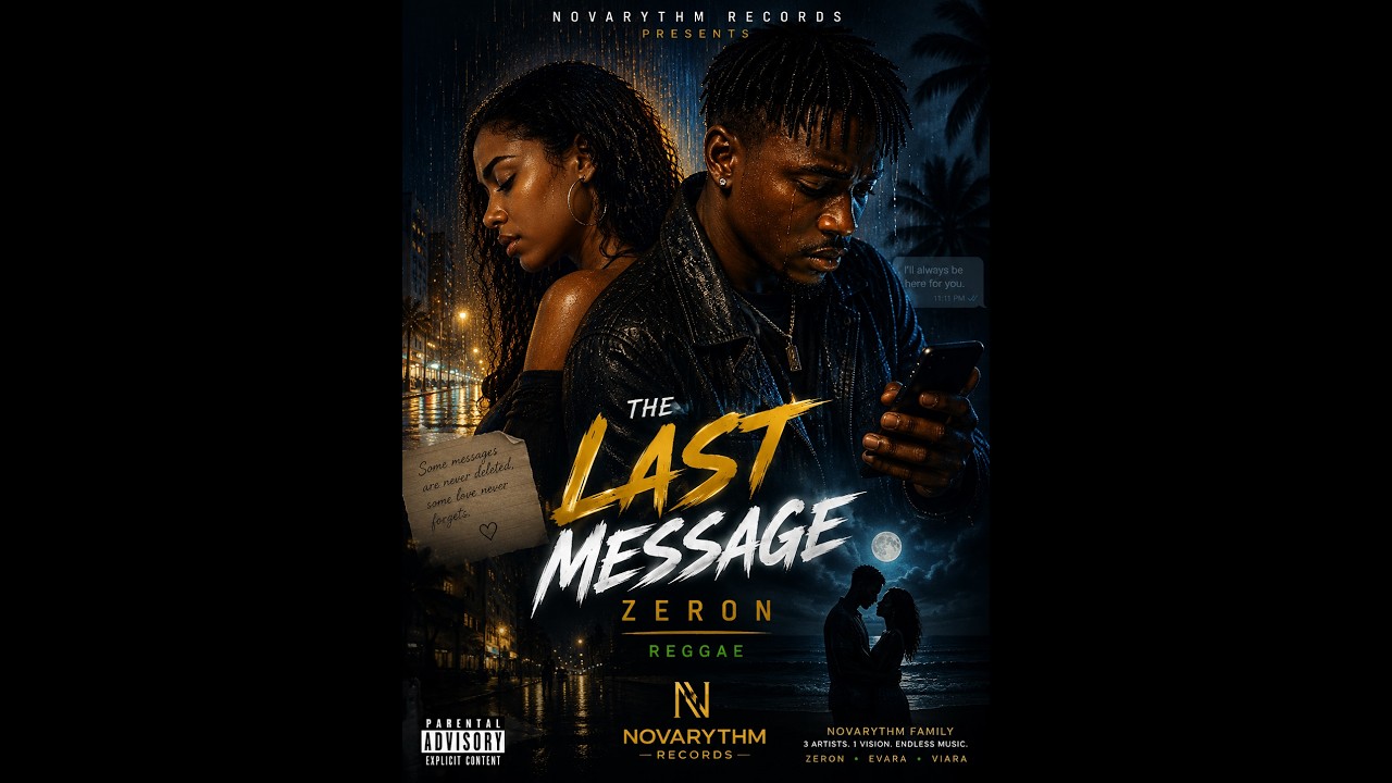 Watch Last Message – ZERON (Official Music Video) | Reggae | NOVARYTHM on YouTube Watch Last Message – ZERON (Official Music Video) | Reggae | NOVARYTHM on YouTube