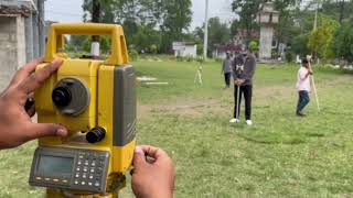 PART IV- DATA COLLECTION (DETAILING) BY TOPCON TOTAL STATION
