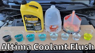 How to flush Antifreeze/Coolant for a Nissan Altima