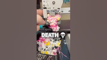 Blob of death on my a1m #3dprinting