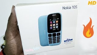 NOKIA 105 (2018) Unboxing and Review | Basic Phone | Soft Keypad Phone | TechySKH screenshot 1