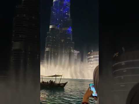(The Dubai Fountain) Song: The Magnificent Seven Theme [December 2021]