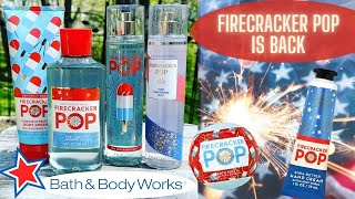 Bath & Body Works FIRECRACKER POP Body Care Review