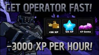 HOW TO MAX SCOUT AND GET OPERATOR FAST | ROBLOX TOWER DEFENSE SIMULATOR