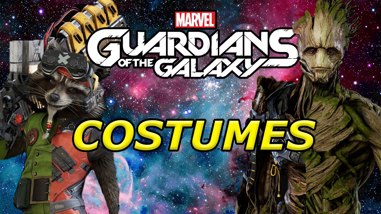 The Costumes of Guardians of the Galaxy (2021) - Rocket and Groot - YouTube