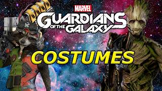 The Costumes of Guardians of the Galaxy (2021) - Rocket and Groot