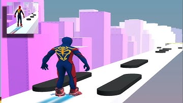 Skater Stacker - Gameplay android,ios All Levels ( levels 1-7 )