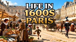 What Life Was Really Like in Paris 1600s | Relaxing History to Fall Asleep
